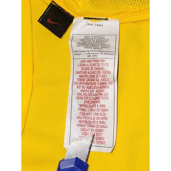 Ronaldinho Brazil 2006 World Cup Home Soccer Jersey Shirt XL SKU# 103889 - Picture 6 of 9